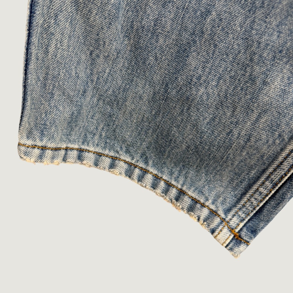 RE/DONE The Rewind Jean Size 25 Thunderstruck Reversible Camo Denim Workwear - Picture 4 of 12